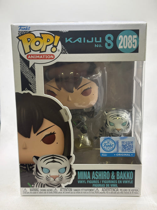 Funko POP! Animation Kaiju No.8 #2085 Mina Ashiro & Bakko Vinyl Figure