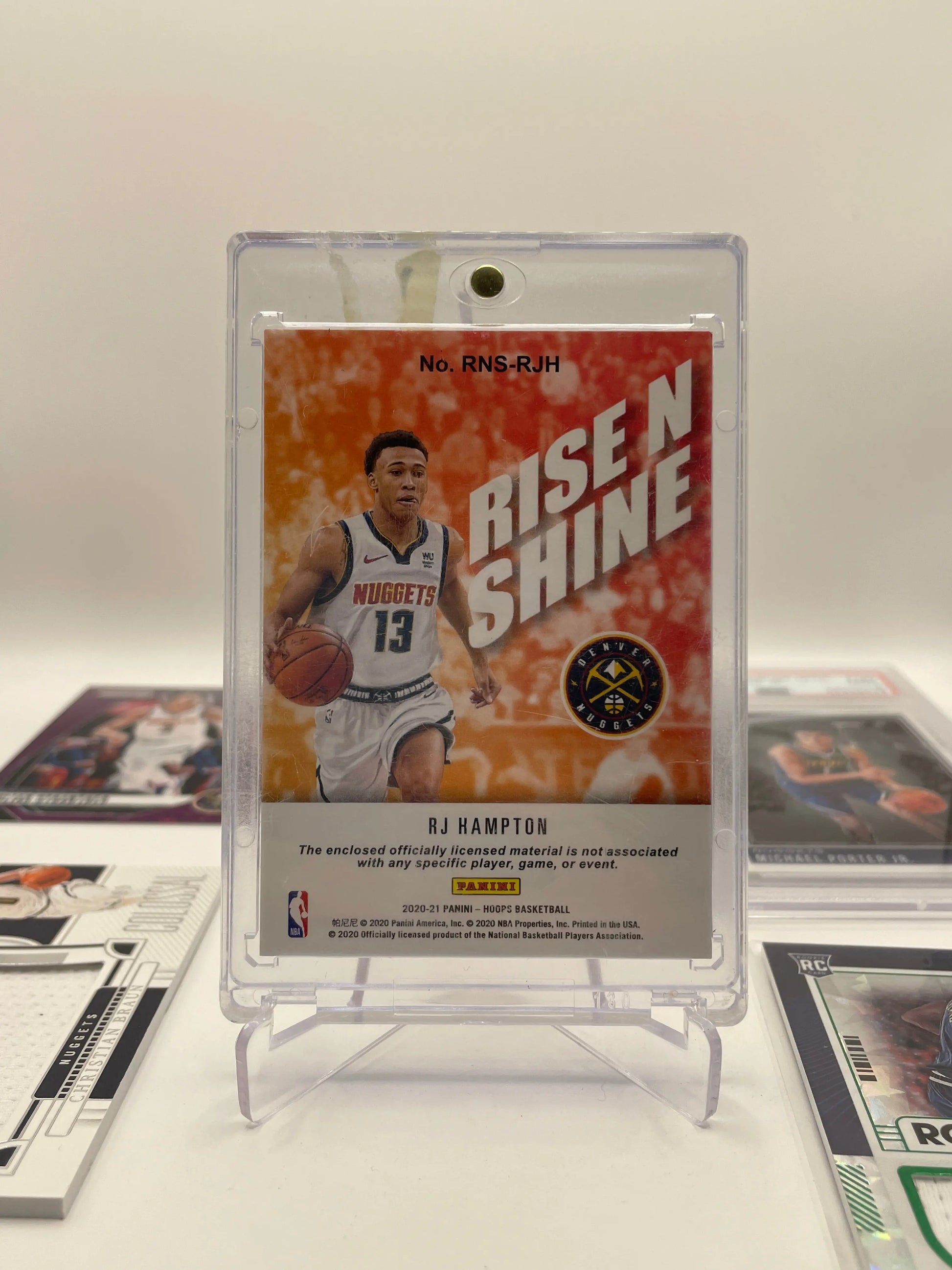 NBA Auto & Numbered Denver Nuggets Sports Card Lot - Bones Hyland + more (lot#34) FRENLY BRICKS - Open 7 Days