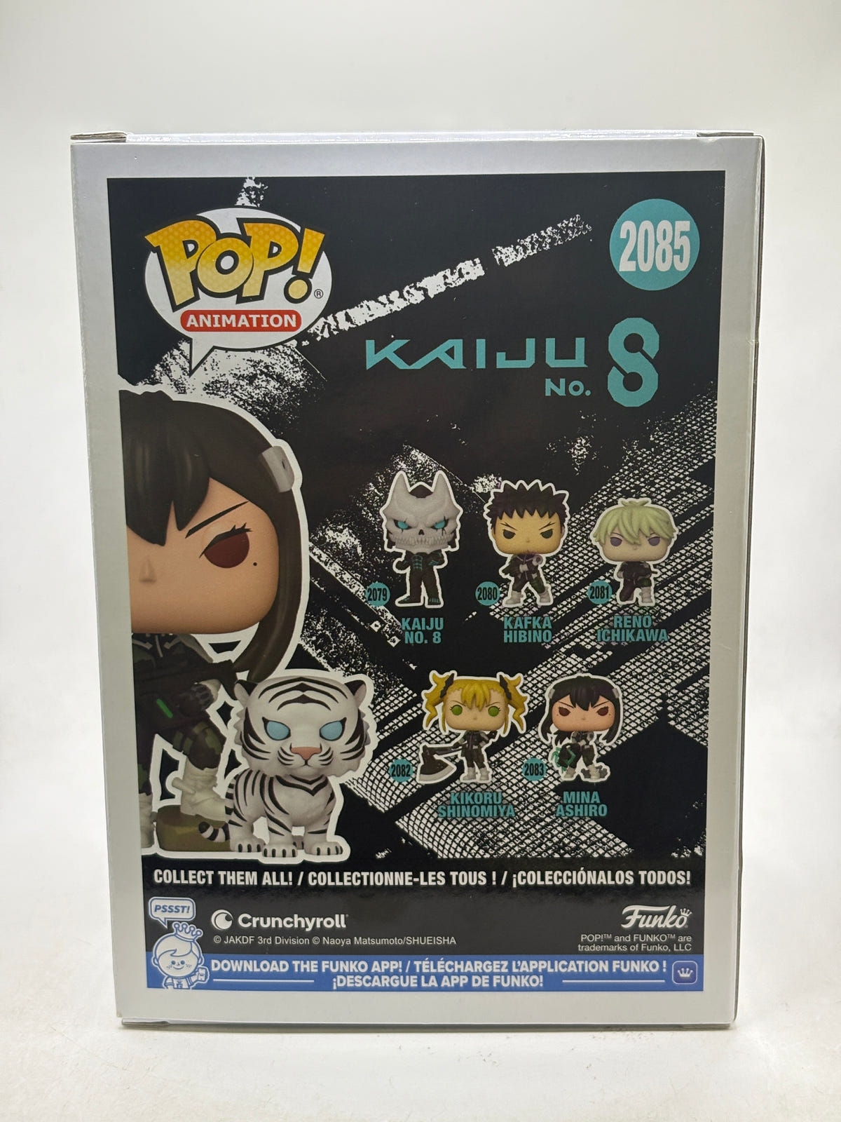 Funko POP! Animation Kaiju No.8 #2085 Mina Ashiro & Bakko Vinyl Figure image 3