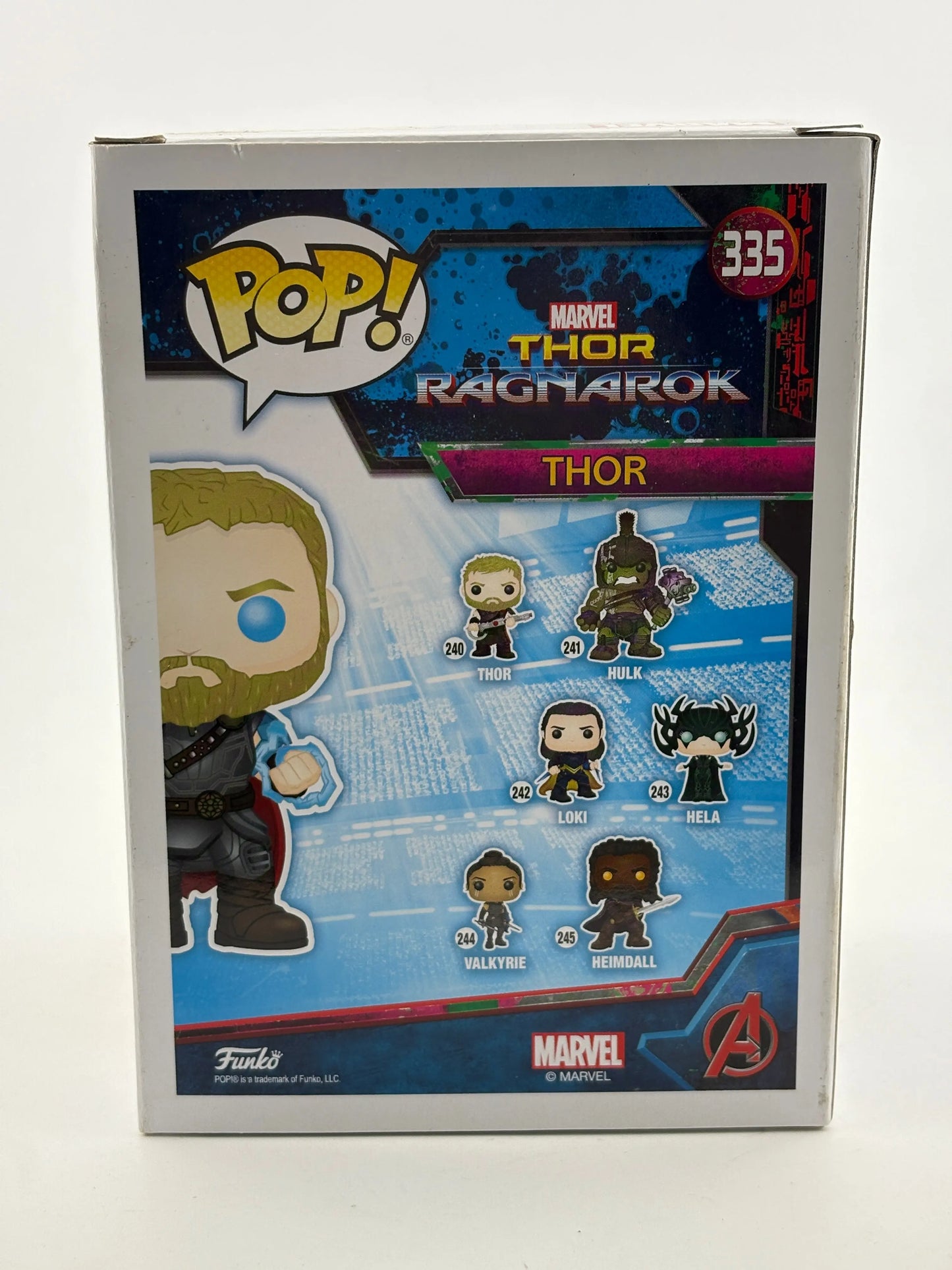 Funko POP! Marvel Thor Ragnarok #335 Thor 2018 Glow Summer Convention Limited FRENLY BRICKS - Open 7 Days