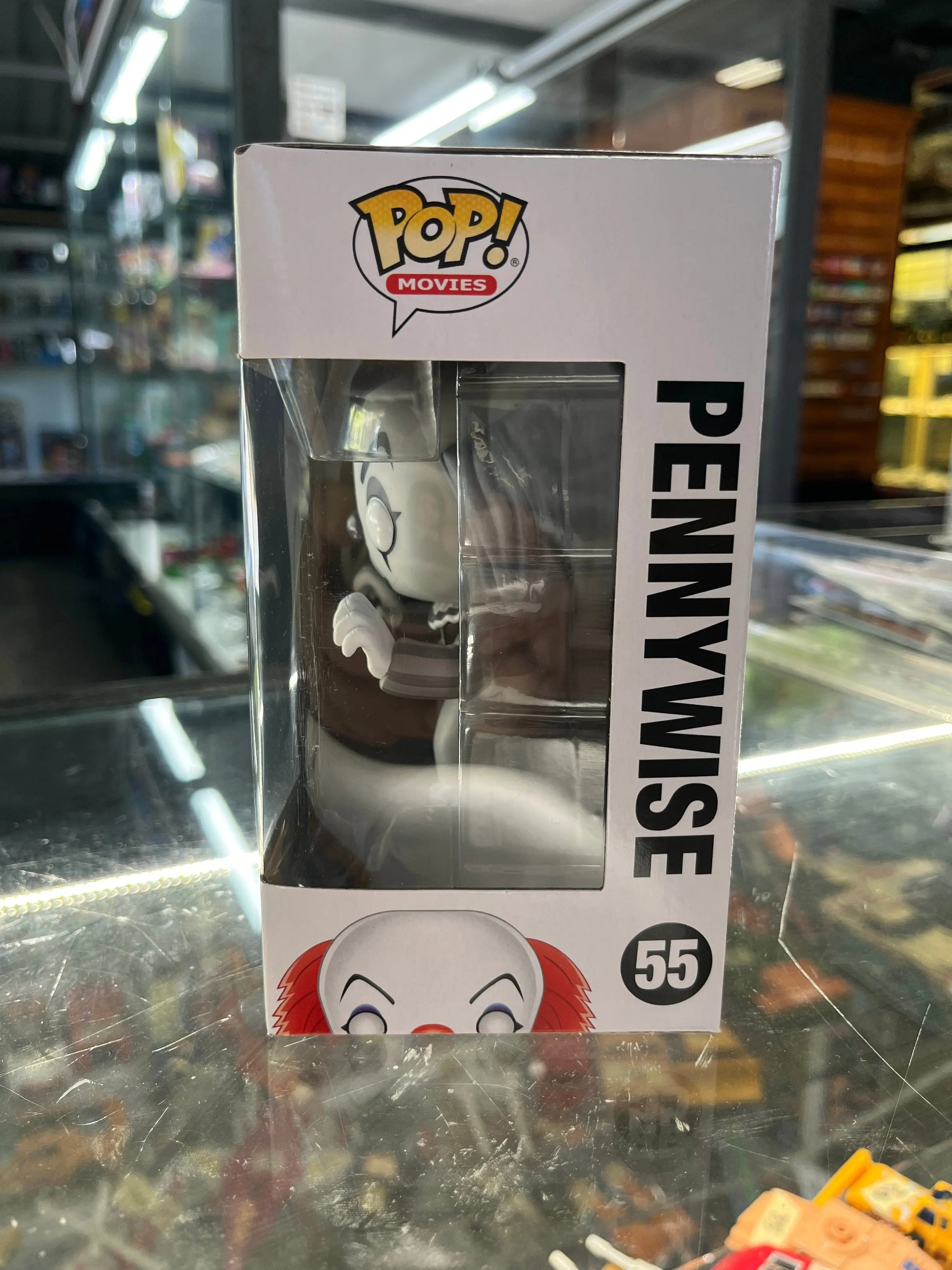 Funko Pop! It - Pennywise #55 Black & White FRENLY BRICKS - Open 7 Days