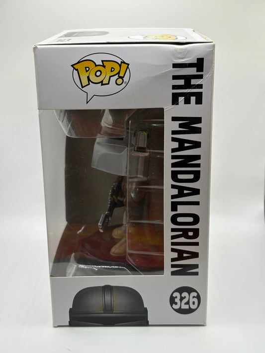 Funko POP! Star Wars Mandalorian #326 - The Mandalorian FRENLY BRICKS - Open 7 Days