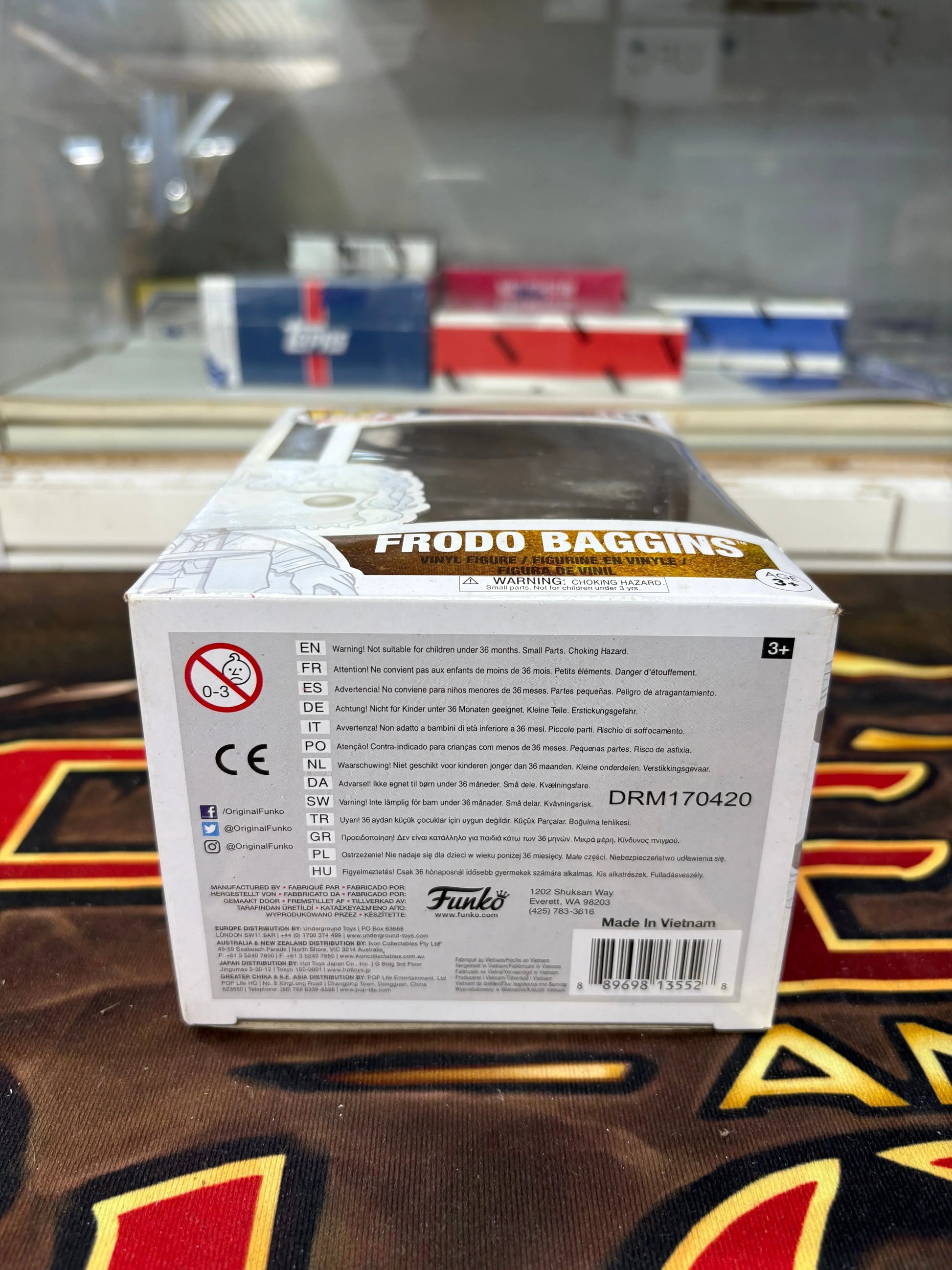 Frodo Baggins #444 (Invisible) Lord Of The Rings Funko Pop! Vinyl Figure FRENLY BRICKS - Open 7 Days