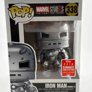 Funko POP! Marvel Studios #338 Iron Man 2018 Summer Con Limited Edition FRENLY BRICKS - Open 7 Days
