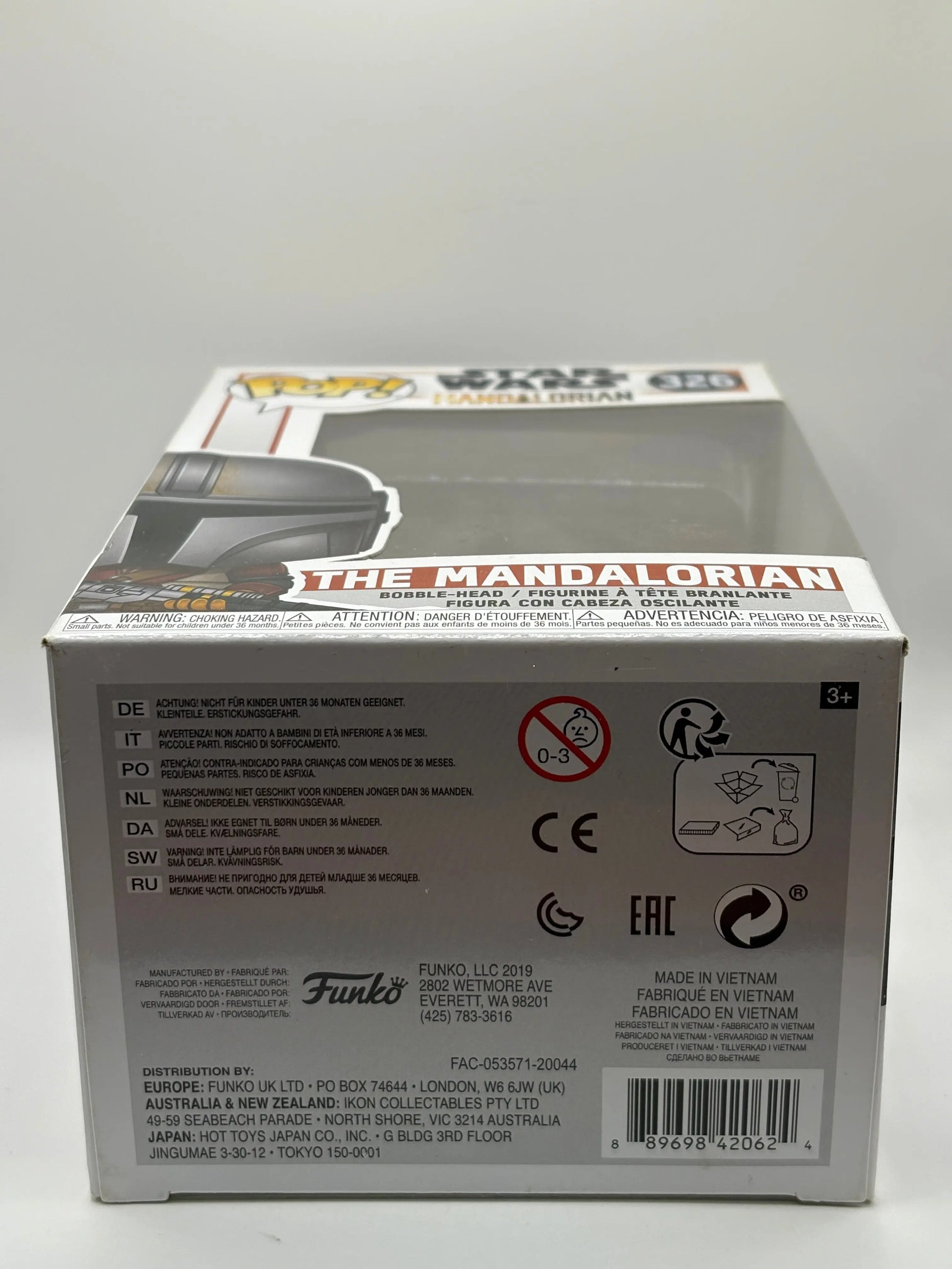 Funko POP! Star Wars Mandalorian #326 - The Mandalorian FRENLY BRICKS - Open 7 Days