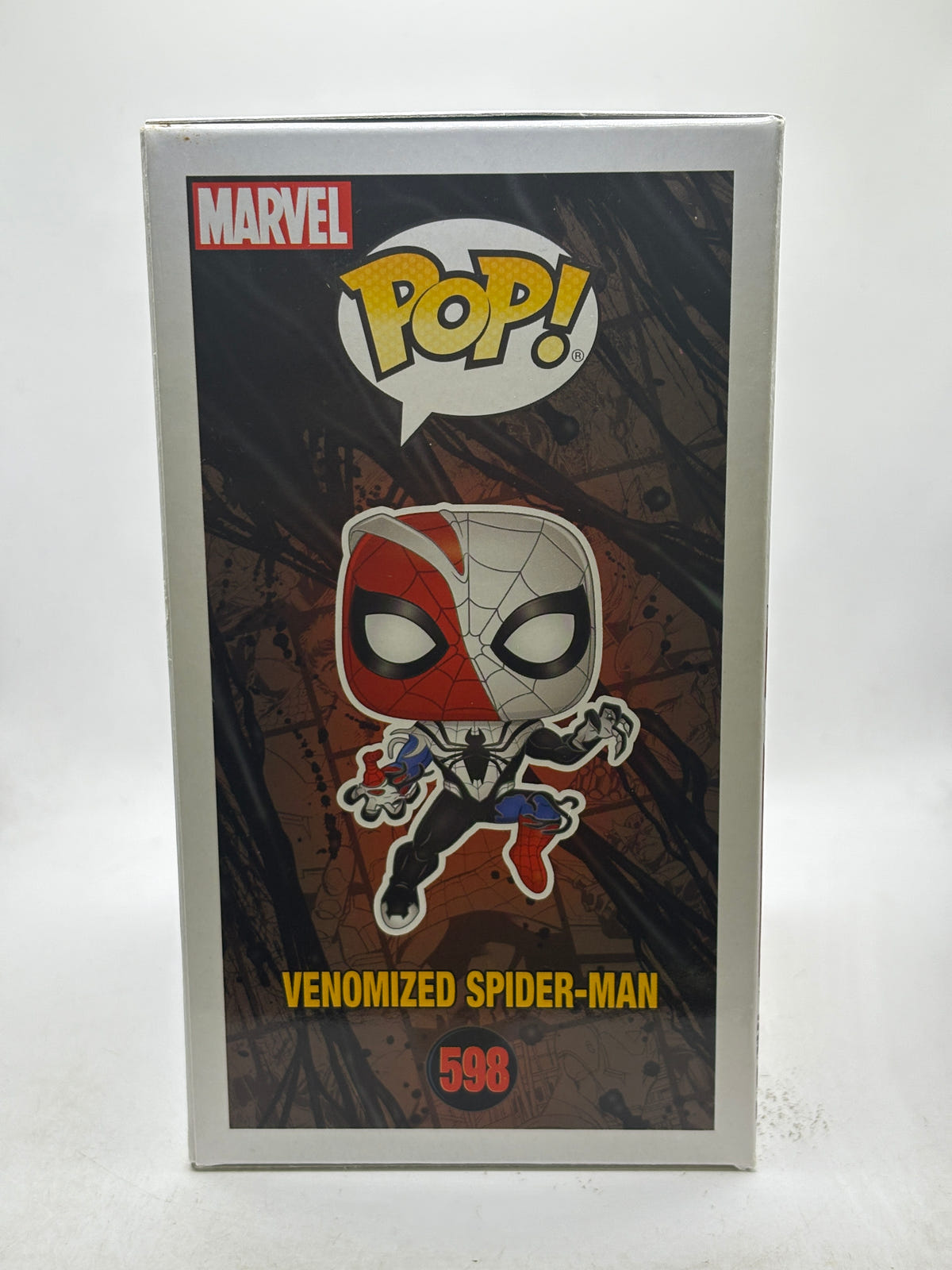 Funko POP! Marvel Spider-Man #598 Venomized Spider-Man Bobble Head image 4