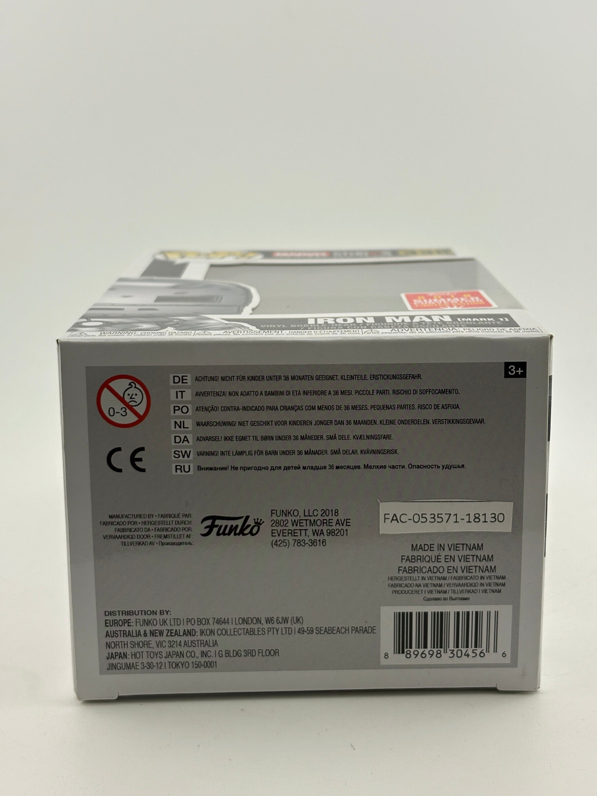 Funko POP! Marvel Studios #338 Iron Man 2018 Summer Con Limited Edition FRENLY BRICKS - Open 7 Days