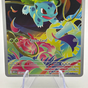 Pokemon TCG Mega Evolution - Ivysaur 134/132 Illustration Rare NM FRENLY BRICKS - Open 7 Days