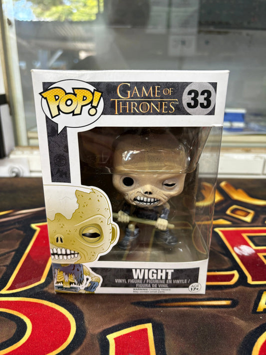 Funko POP! Television Game of Thrones Wight #33 Vinyl Figure FRENLY BRICKS - Open 7 Days