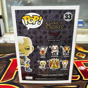 Funko POP! Television Game of Thrones Wight #33 Vinyl Figure FRENLY BRICKS - Open 7 Days