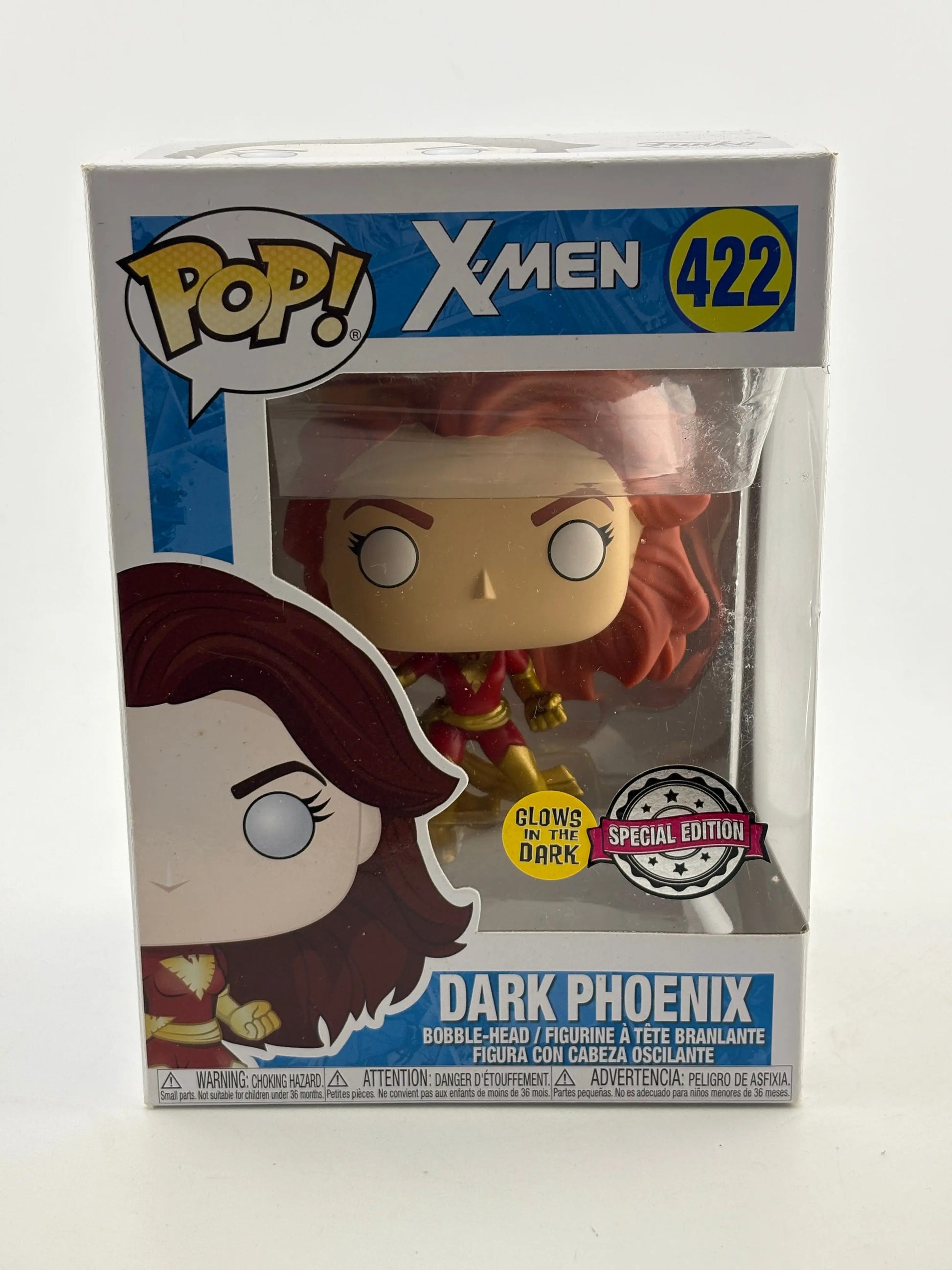 Funko POP! X-men #422 Dark Phoenix Glow Special Edition Bobble-Head FRENLY BRICKS - Open 7 Days image 1