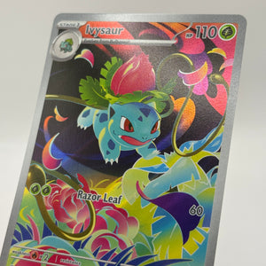 Pokemon TCG Mega Evolution - Ivysaur 134/132 Illustration Rare NM FRENLY BRICKS - Open 7 Days
