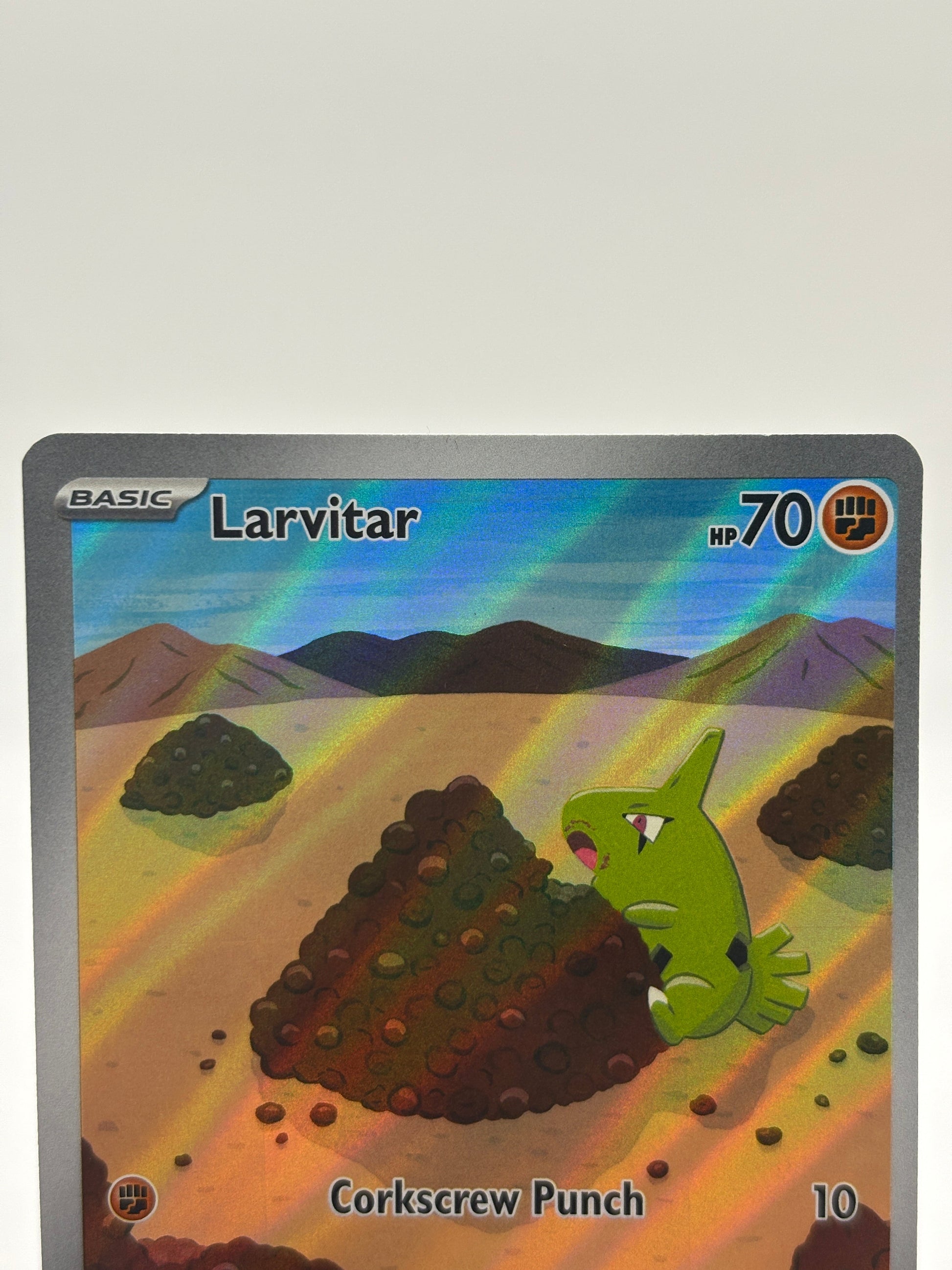 Pokemon TCG Obsidian Flames - Larvitar 203/197 Illustration Rare LP *curve FRENLY BRICKS - Open 7 Days