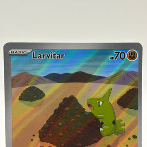 Pokemon TCG Obsidian Flames - Larvitar 203/197 Illustration Rare LP *curve FRENLY BRICKS - Open 7 Days