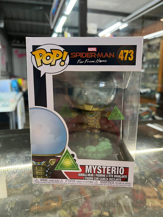 Funko Spider-Man POP Marvel Mysterio Vinyl Figure #473 FRENLY BRICKS - Open 7 Days