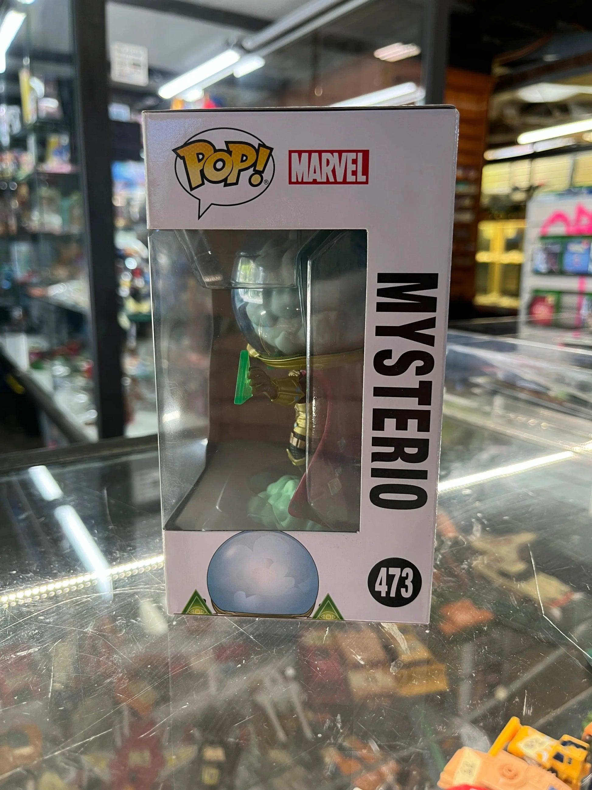 Funko Spider-Man POP Marvel Mysterio Vinyl Figure #473 FRENLY BRICKS - Open 7 Days