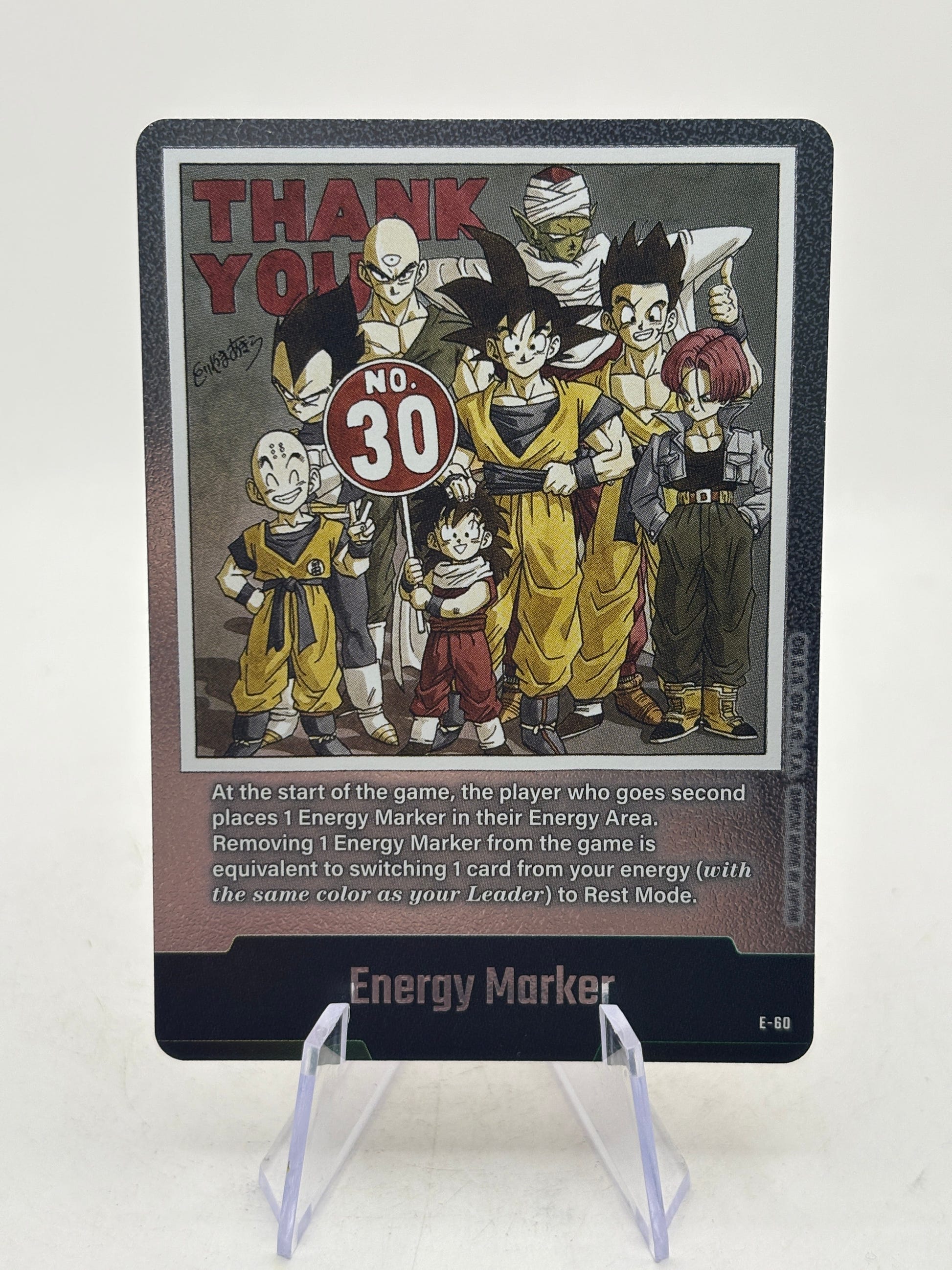 Dragon Ball Super Masters Manga Booster Energy Marker E-60 FRENLY BRICKS - Open 7 Days image 1