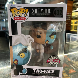 Funko Pop! Heroes Batman The Animated Series Two-Face #432 FRENLY BRICKS - Open 7 Days