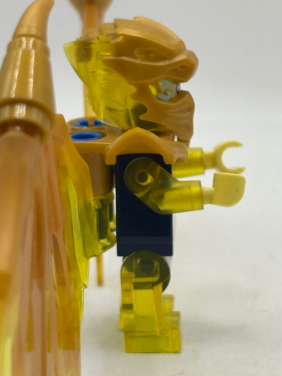 Lego Ninjago Crystalized Minifigure Jay Golden Dragon 71768 njo0755 image 4