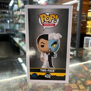 Funko Pop! Heroes Batman The Animated Series Two-Face #432 FRENLY BRICKS - Open 7 Days