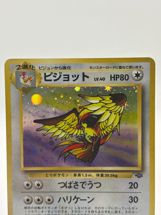 Pokemon TCG Jungle - Pidgeot #016 Holo Rare Heavily Played FRENLY BRICKS - Open 7 Days
