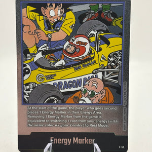 Dragon Ball Super Fusion World Manga Booster Energy Marker E-53 Silver FRENLY BRICKS - Open 7 Days