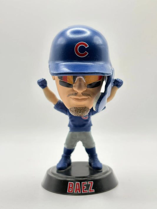Javier Baez Imports Dragon Chicago Cubs Baseball Bobbleheads 4” FRENLY BRICKS - Open 7 Days