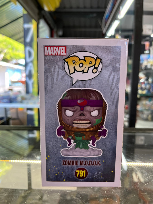 Funko Pop! Vinyl: Marvel - Zombie M.O.D.O.K #791 FRENLY BRICKS - Open 7 Days