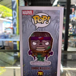 Funko Pop! Vinyl: Marvel - Zombie M.O.D.O.K #791 FRENLY BRICKS - Open 7 Days