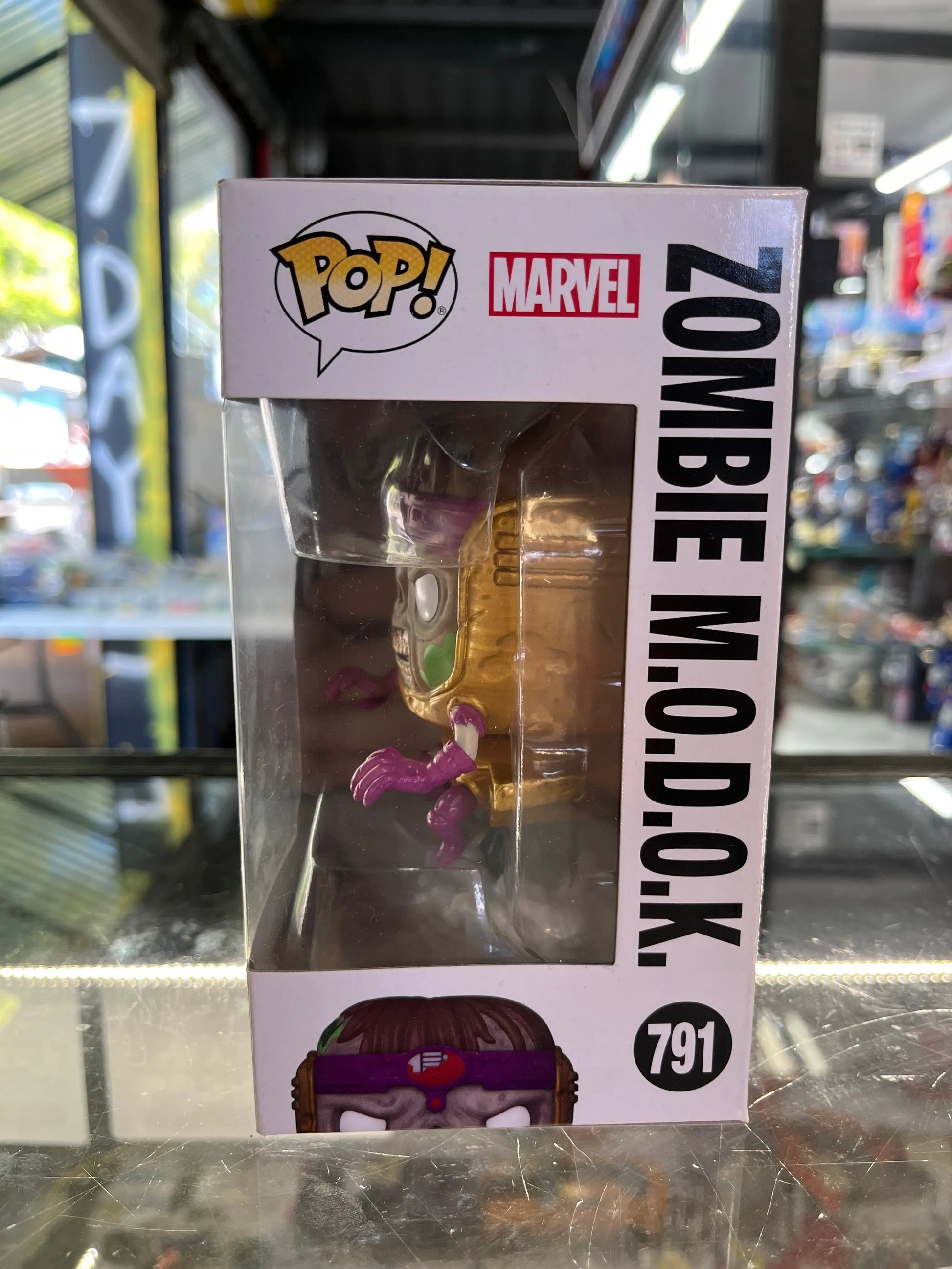 Funko Pop! Vinyl: Marvel - Zombie M.O.D.O.K #791 FRENLY BRICKS - Open 7 Days