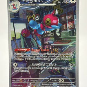 Pokemon TCG Paradox Rift - Proygon-Z 214/182 Illustration Rare NM FRENLY BRICKS - Open 7 Days