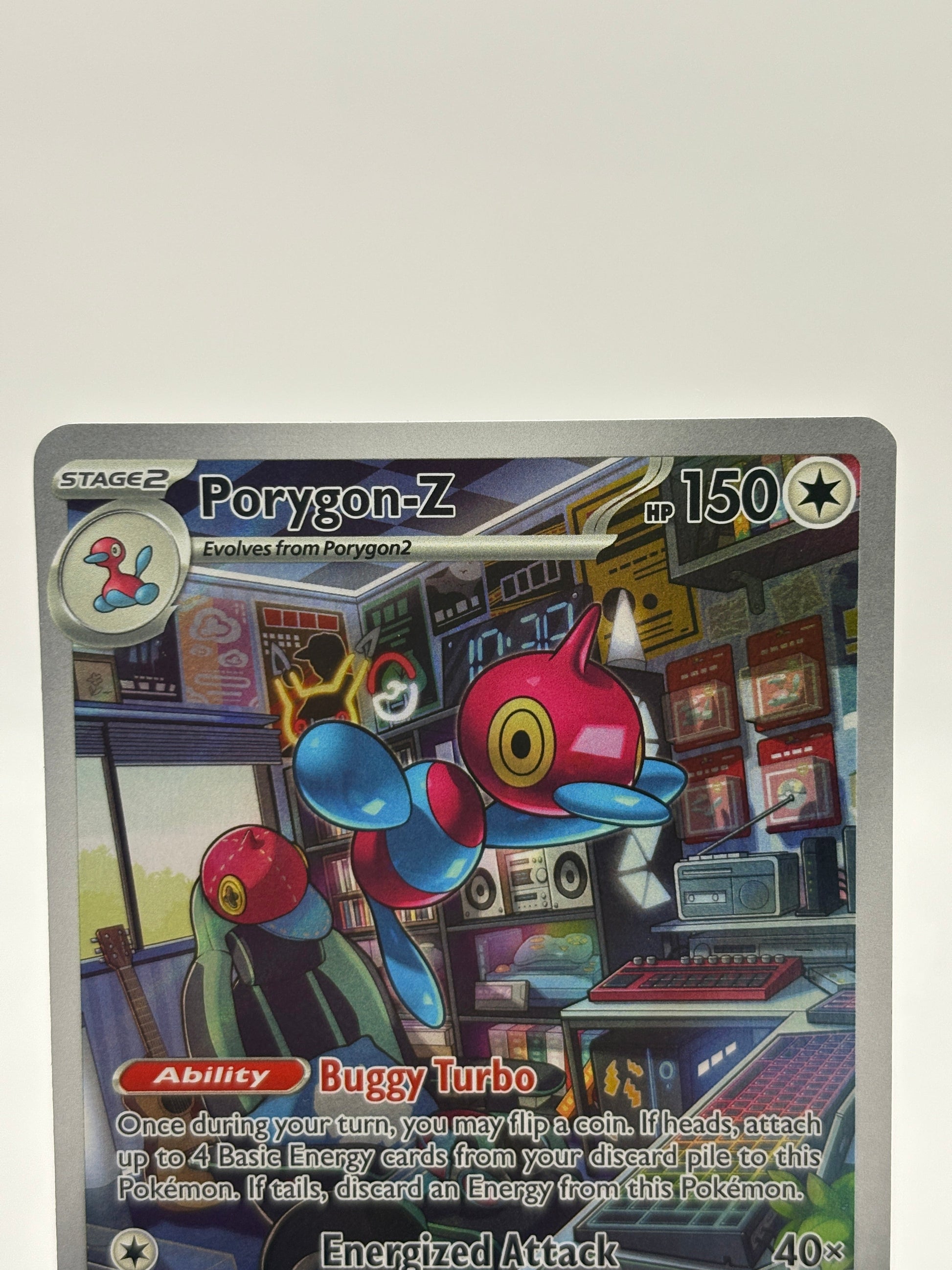 Pokemon TCG Paradox Rift - Proygon-Z 214/182 Illustration Rare NM FRENLY BRICKS - Open 7 Days