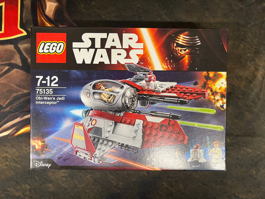 LEGO Star Wars- Obi-Wan’s Jedi Interceptor 75135 FRENLY BRICKS - Open 7 Days