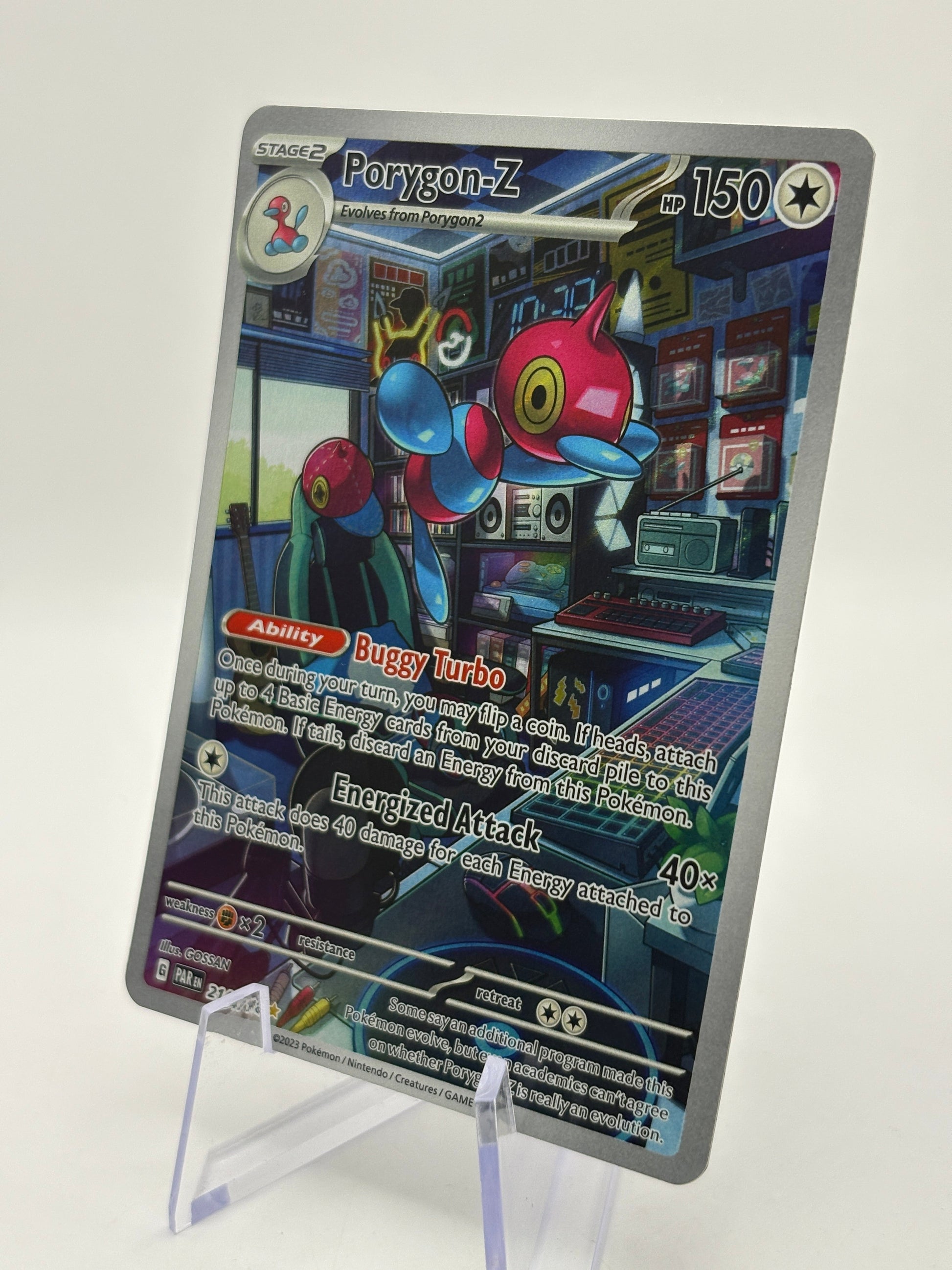 Pokemon TCG Paradox Rift - Proygon-Z 214/182 Illustration Rare NM FRENLY BRICKS - Open 7 Days