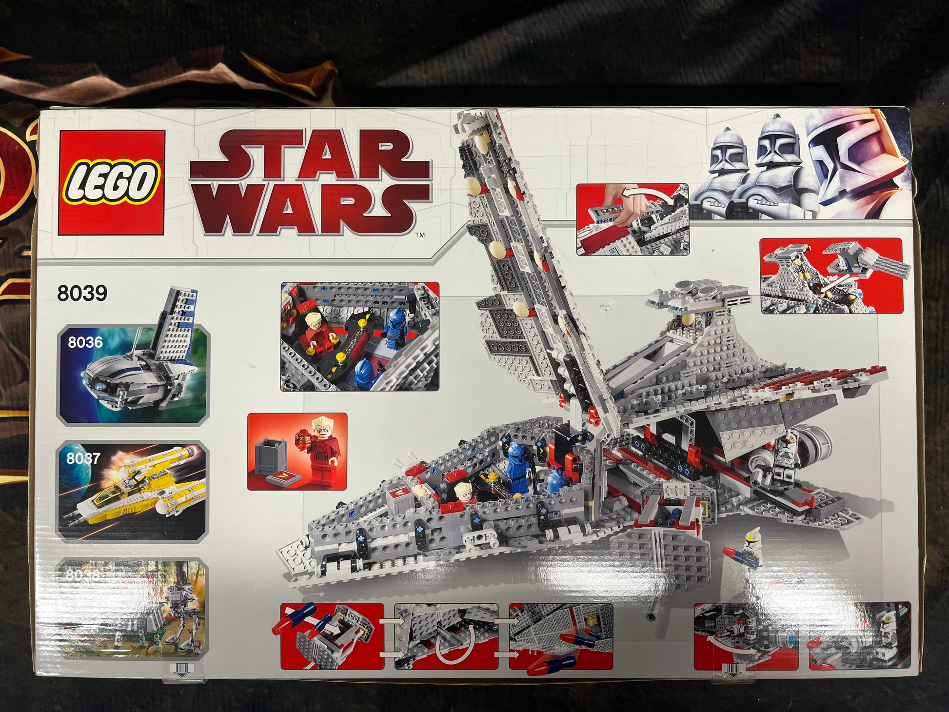 LEGO Star Wars - Venator-Class Republic Attack Cruiser 8039 FRENLY BRICKS - Open 7 Days