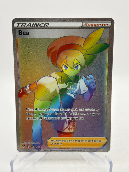 Pokemon TCG Vivid Voltage - Bea 193/185 Full Art Rainbow Nm