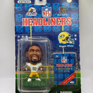 1997 Reggie White Green Bay Packers Corinthian Headliners NFL Action Figure FRENLY BRICKS - Open 7 Days
