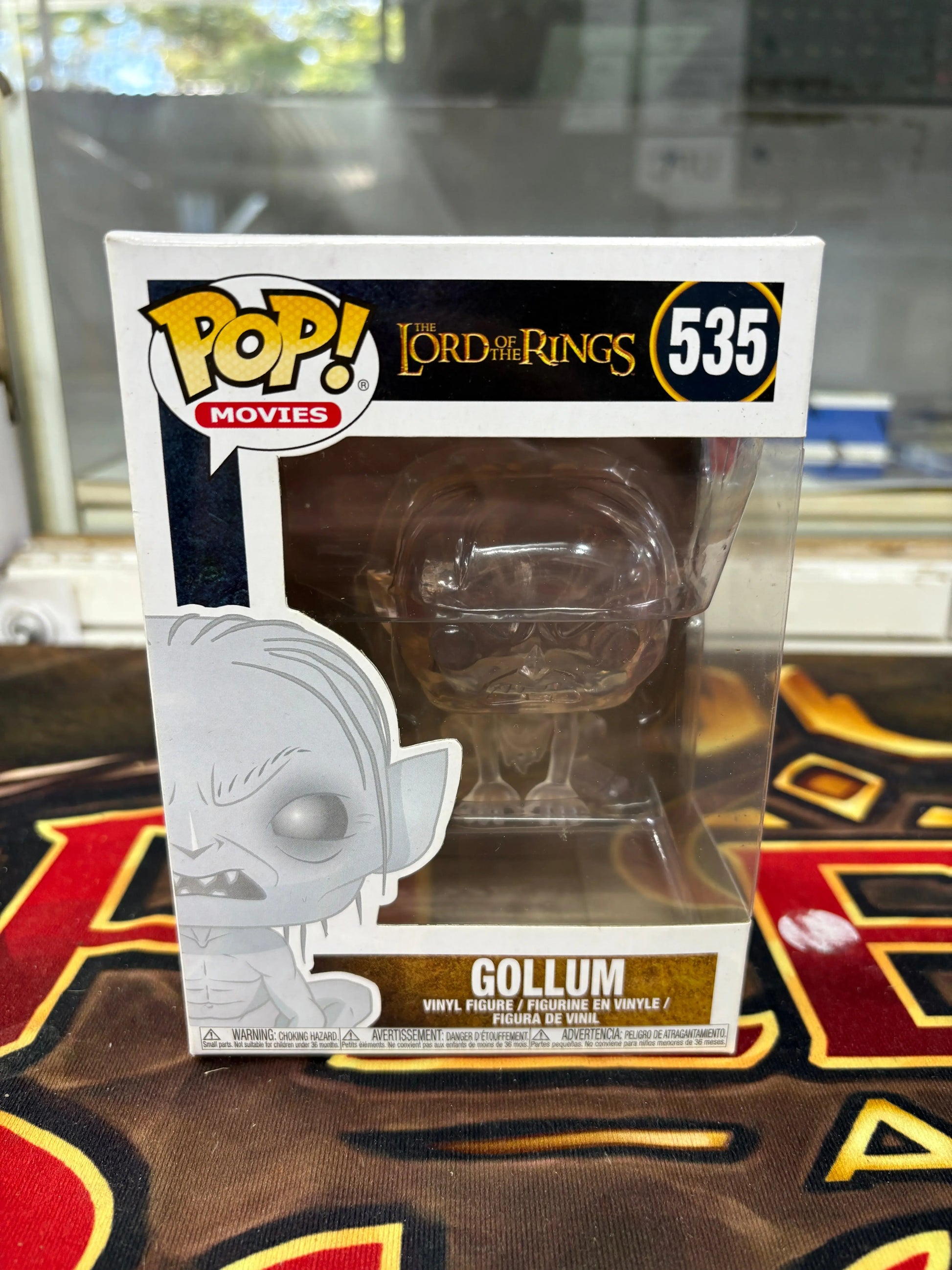 Funko Pop! Movies Lord of the Rings Gollum Invisible #535 FRENLY BRICKS - Open 7 Days