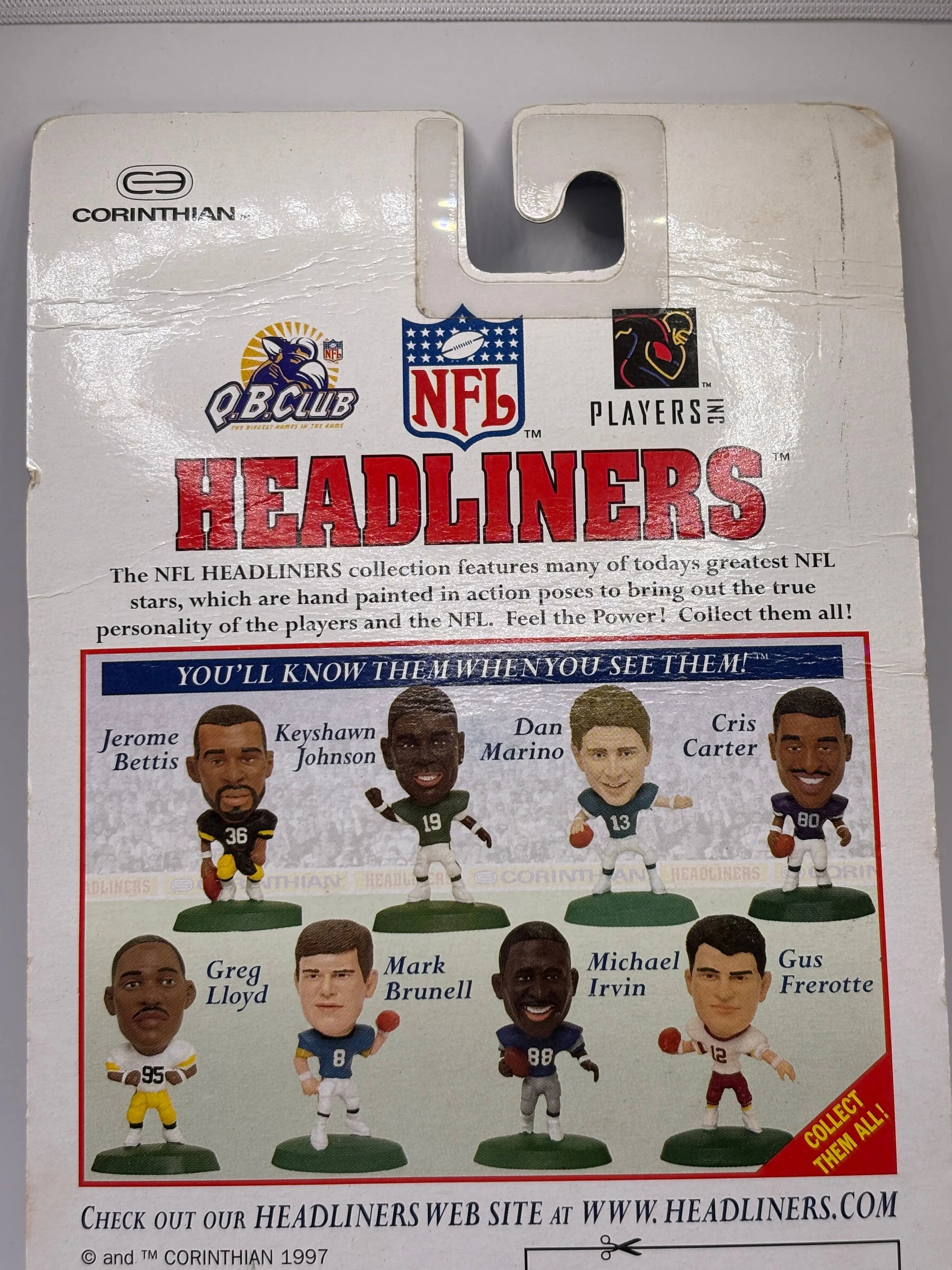 1997 Reggie White Green Bay Packers Corinthian Headliners NFL Action Figure FRENLY BRICKS - Open 7 Days