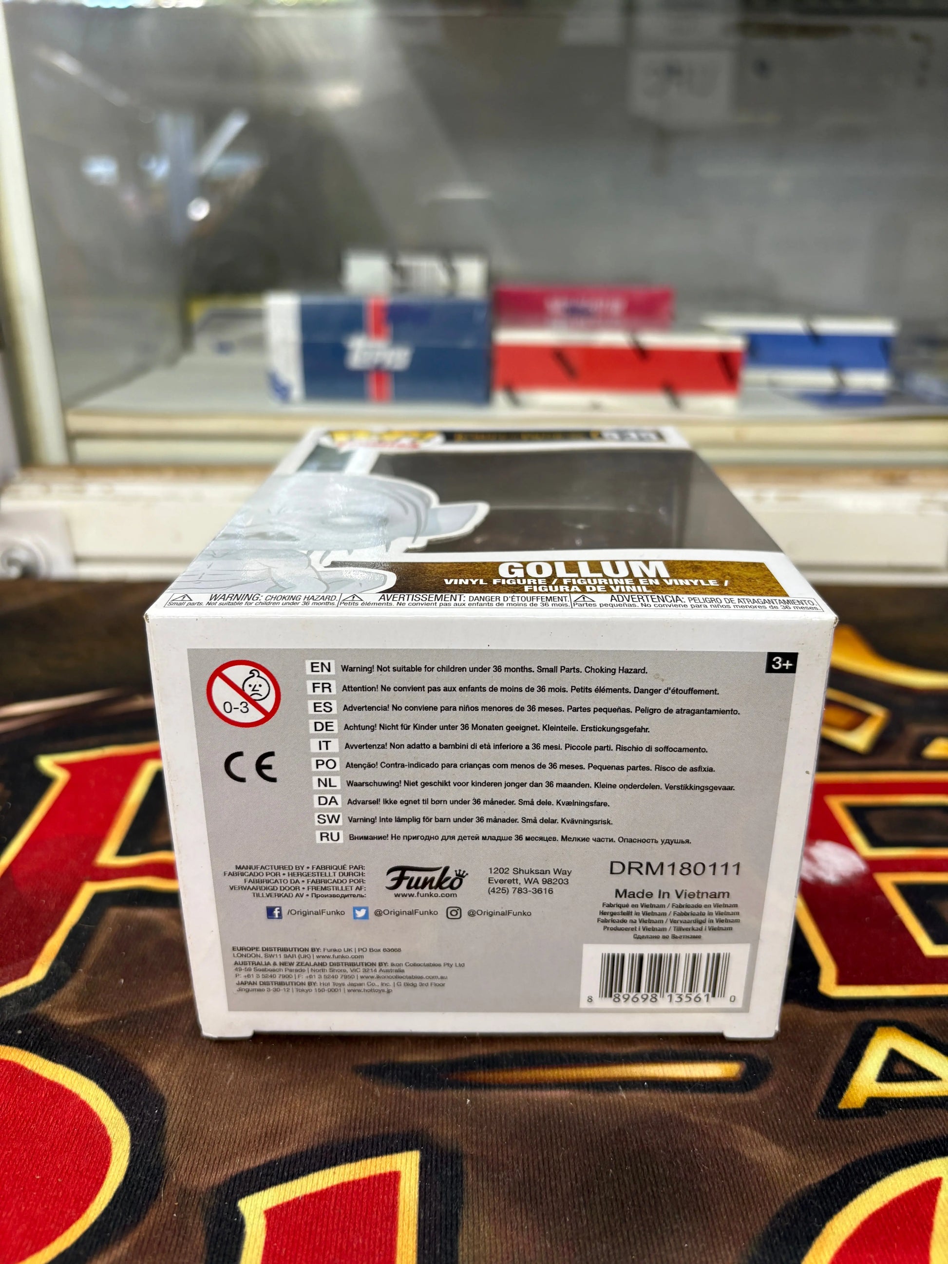 Funko Pop! Movies Lord of the Rings Gollum Invisible #535 FRENLY BRICKS - Open 7 Days