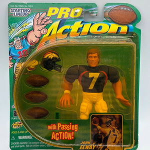1999 John Elway Broncos Pro Action Figure Starting Lineup FRENLY BRICKS - Open 7 Days