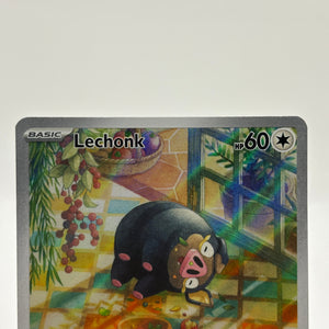 Pokemon TCG Obsidian Flames - Lechonk 209/197 Illustration Rare NM FRENLY BRICKS - Open 7 Days