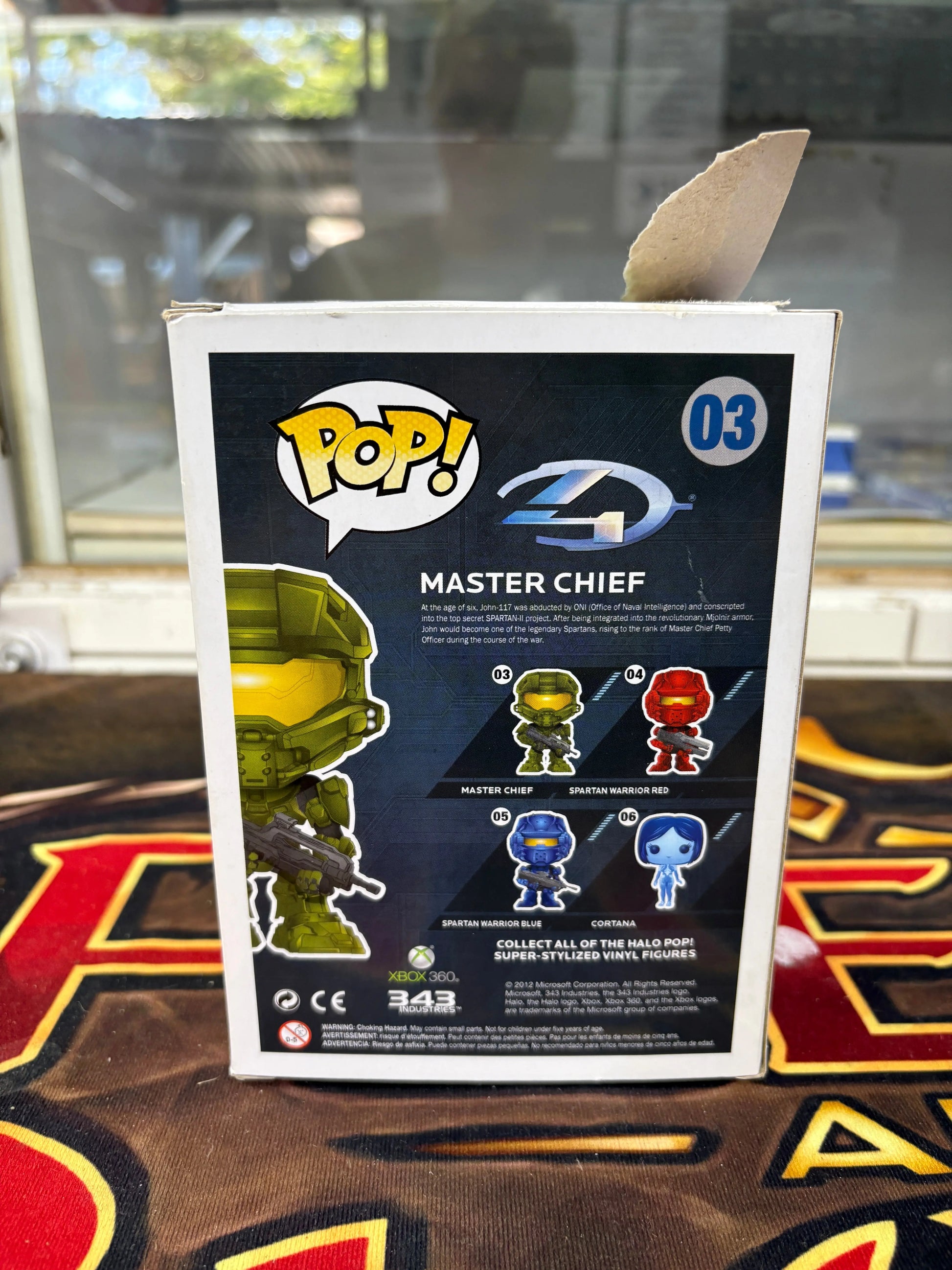 Funko Pop! Vinyl: Halo 4 - Master Chief #3 Box Damage FRENLY BRICKS - Open 7 Days