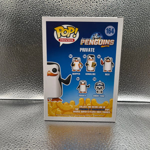 Funko POP Movies - Penguins - Private #164 FRENLY BRICKS - Open 7 Days