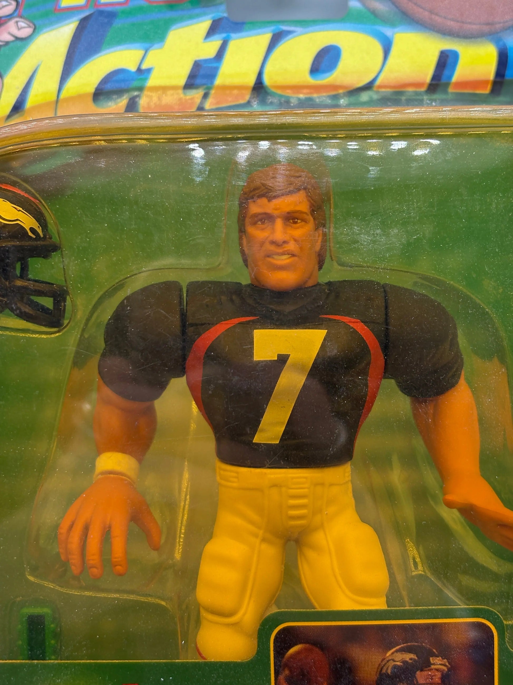 1999 John Elway Broncos Pro Action Figure Starting Lineup FRENLY BRICKS - Open 7 Days
