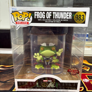 Marvel Loki: Frog Of Thunder Deluxe Pop! Vinyl #983 FRENLY BRICKS - Open 7 Days