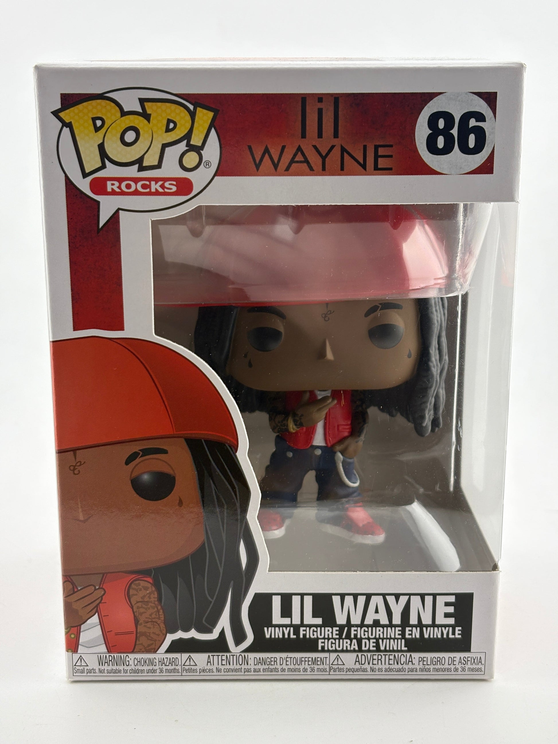 Funko POP! Rocks Lil Wayne #86 Lil Wayne Vinyl Figure FRENLY BRICKS - Open 7 Days