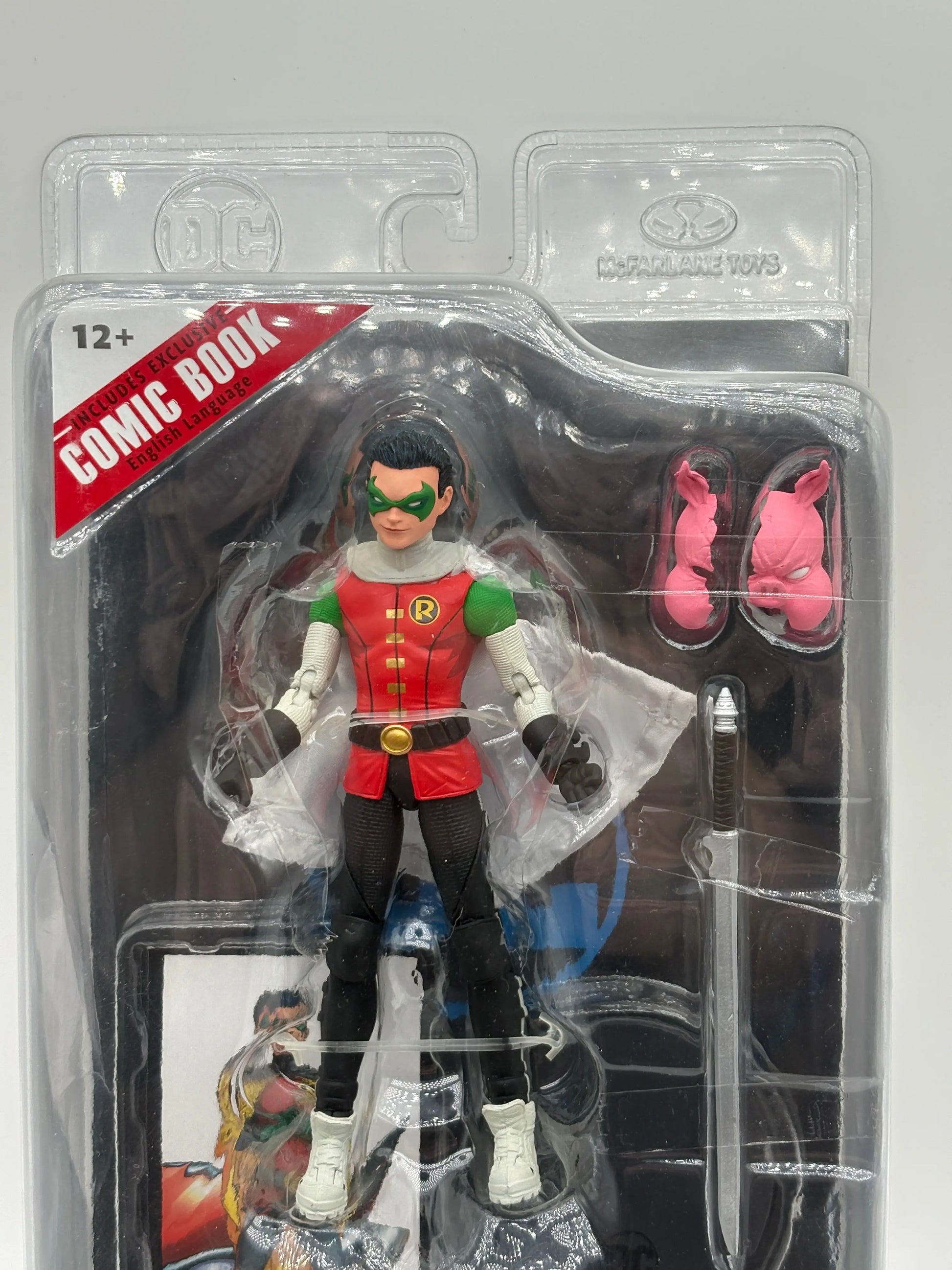 DC Direct Page Punchers Batman Reborn 7" Damian Wayne Robin with Comic PLATINUM FRENLY BRICKS - Open 7 Days