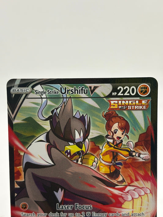 Pokemon TCG Brilliant Stars - Single Strike Urshifu V TG18/TG30 NM FRENLY BRICKS - Open 7 Days