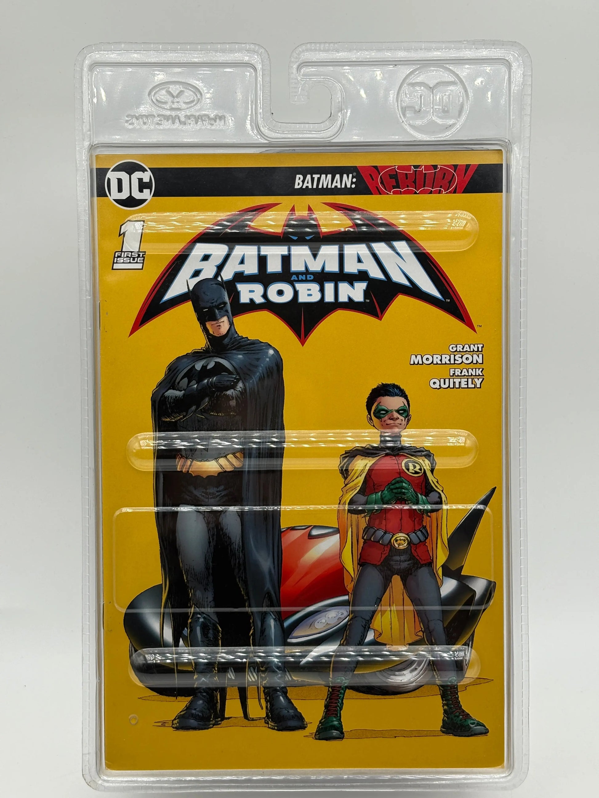 DC Direct Page Punchers Batman Reborn 7" Damian Wayne Robin with Comic PLATINUM FRENLY BRICKS - Open 7 Days